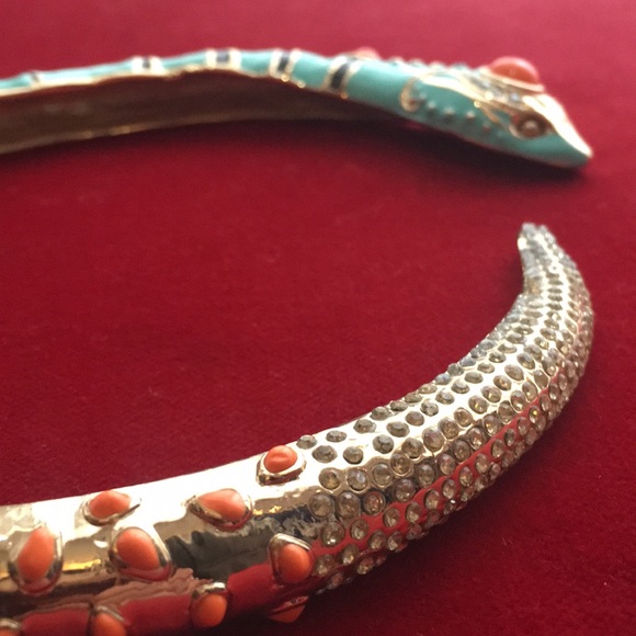 Anna Dello Russo enamel snake necklace - Picture 3 of 3